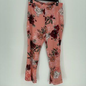 BB Dakota Women's Floral Print Pants